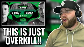 [First Time Hearing] D-LOW vs ZEKKA | Final | SBX KICKBACK BATTLE 2021-  A slaughter! (REACTION)