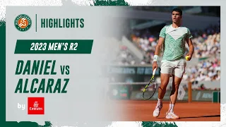 Alcaraz vs Daniel Round 2 Highlights | Roland-Garros 2023