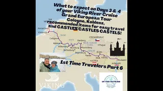 Viking River Cruise Grand European Tour - Part 6 of the 1st Time Travelers trip