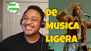 Soda Stereo Reaction - De Musica Ligera (El Último Concierto) First time hearing