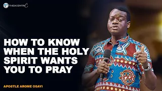 UNDERSTANDING THE UNTAPPED POWER OF THE HOLYGHOST ACTIVATION AND ASCENSION || APOSTLE AROME OSAYI