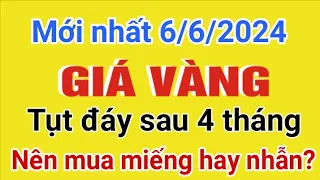 Giá vàng hôm nay 9999 ngày 6/6/2024- GIÁ VÀNG SJC MỚI NHẤT- Bảng giá vàng 24k 18k 14k 10k