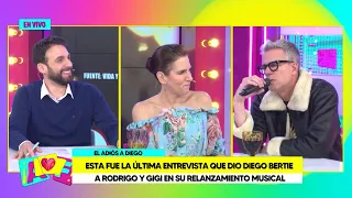 Amor y Fuego - AGO 05 - ESTA FUE LA ÚLTIMA ENTREVISTA QUE DIO DIEGO BERTIE A RODRIGO Y GIGI | Willax