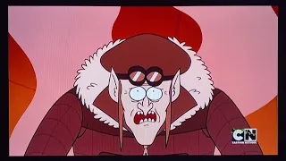 Regular Show-Saving Christmas Scene