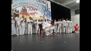 Abadá Capoeira - Jogo de angola - JOGOS EUROPEUS 2019