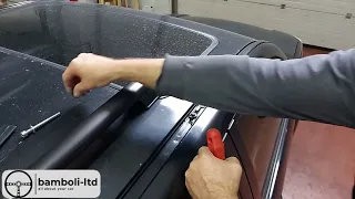 How to install Toyota Land Crusier 2002 - 2009 roof rail