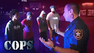 4 Teens And A Small Amount Of Marijuana | Cops TV Show