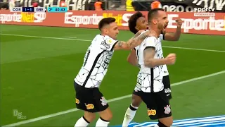 Golaço de Renato Augusto - Corinthians 1 x 1 Grêmio - Brasileirão 2021