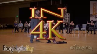 John Lindo & Cameo Cross - 2016 Boogie by the Bay (BbB) WCS Dance Champions Strictly Swing - 4K