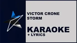 Victor Crone - Storm (Karaoke) Estonia - Eurovision 2019