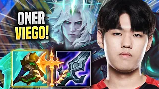 ONER IS SO GOOD WITH VIEGO! - T1 Oner Plays Viego JUNGLE vs Diana! | Season 2022