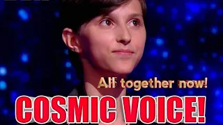 This boy has a cosmic voice! All together now! Ukraine