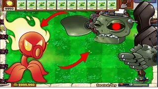 Plants vs Zombies Minigames Zombotany 2 - 1 Peashooter vs 1 Dr Zomboss