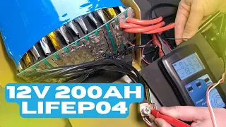 Чи варто купувати заводський Lifepo4 (LFP) акумулятор 12V? Огляд та тестування на ємність 200Ah.