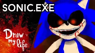 The CURSE of SONIC.EXE I Creepypasta Video game I Draw My Life