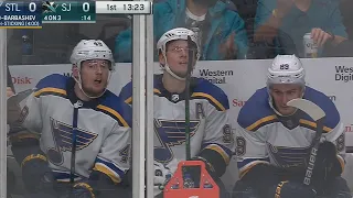 St.Louis Blues Take 3 Penalties In Less Than 2 Minutes