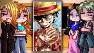 Straw Hats React To Luffy // One Piece // Gacha Club