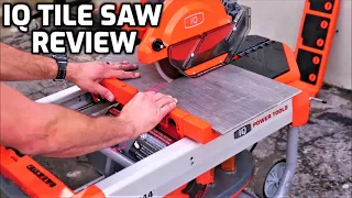 IQ Tile Saw Full Review Part 2