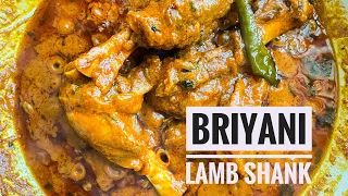 Briyani Lamb Shank