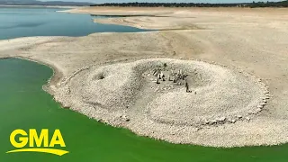 Spanish Stonehenge revealed due to record-breaking drought l GMA