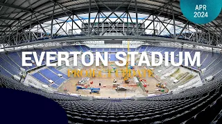 EVERTON STADIUM CONTINUES TO TAKE SHAPE!