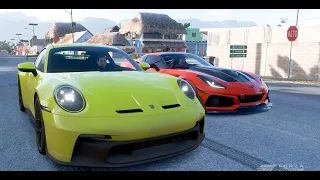 Porsche GT2 RS vs Corvette ZR1
