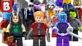 Every LEGO Guardians of The Galaxy Minifigure Ever Made!!! + Rare SDCC Collector Minifig!