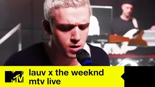 Lauv - Blinding Lights (The Weeknd Cover) | MTV Live