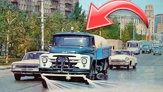 История коммунальных машин СССР: поливочные и уборочные машины.