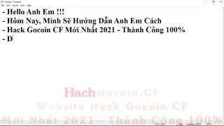 Anh Vẫn Còn Trẻ ★ 78 | Hack Gocoin CF mới nhất 2021 Thành Công 100%