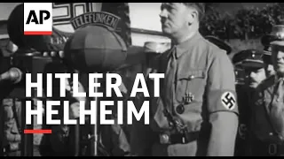 HITLER ADDRESSES STEEL HELMENTS AT HELHEIM - SOUND