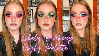 Likely Makeup Ugly Palette 3 Looks 1 Palette!