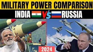 India vs Russia military power comparison 2024|Russia vs India military power comparison 2024