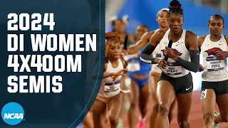 Women's 4x400m relays semifinals - 2024 NCAA outdoor track and field championships