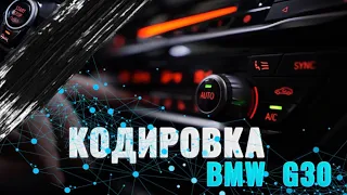 -Кодировка автомобиля BMW G30-