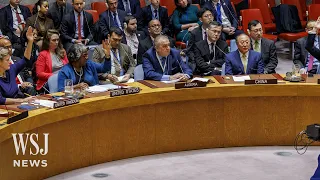 Russia, China Veto U.S. Resolution for Gaza Cease-Fire at U.N. | WSJ News