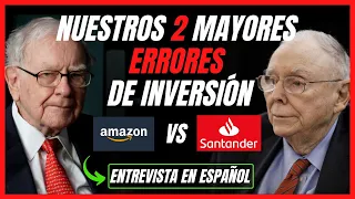 🔥😱WARREN BUFFETT y CHARLIE MUNGER explican sus 2 MAYORES ERRORES de INVERSIÓN📉✅TRADUCIDO AL ESPAÑOL✅