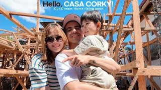 Hello, CASA CORKY! Our Dream Home rising soon! Thank You Lord!