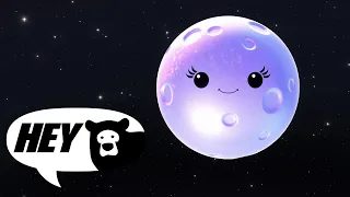 Hey Bear Sensory - Luna - Mindful Moon - Relaxing Animation with Music for Sleep
