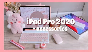 [eng] Unboxing iPad PRO 2020 12.9" (gen 4) + Accessories, Apple pencil