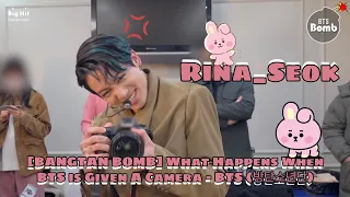 {Озвучка by Rina_Seok} [BANGTAN BOMB] What Happens When BTS is Given A Camera - BTS (방탄소년단)