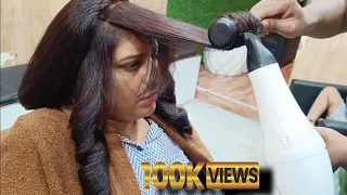 || girls blow dry kaise kare || how to do hair blow dry || Right choice unisex salon ||