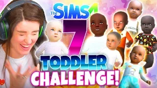 The 7 Toddlers Challenge... *HARD*🤬