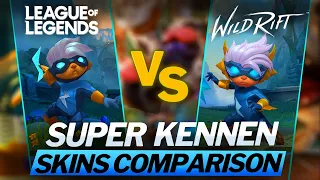 Super Kennen Skins Comparison ( PC vs Mobile ) - Wild Rift