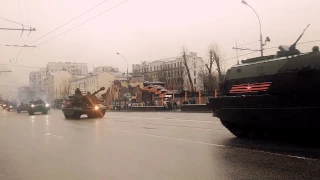 Репетиция парада Победы 2017 в Москве