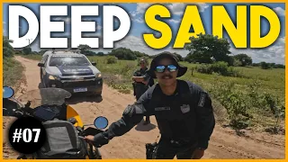 Stuck in Deep Sand  in Pantanal, Brazil[S4.Ep.07]-  Latin America on an Old KLR 650