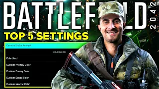 Top 5 Settings Improve your Gameplay | Battlefield 2042 Tips & Tricks