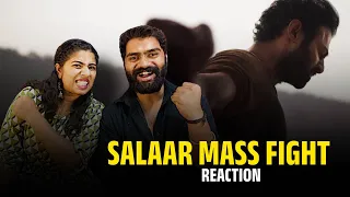 SALAAR Movie Mass Fight Scene REACTION | Prabhas | Prithviraj | Prashanth Neel