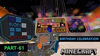 MINECRAFT | RON'S BIRTHDAY PARTY CELEBRATION SURPRISES