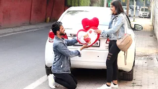 Randomely Proposing Girls For Valentine And Coffee  | Yash Choudhary